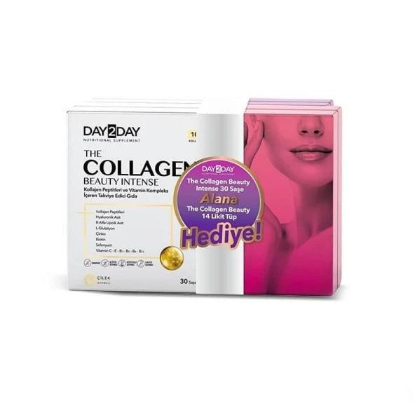 Day2Day Collagen Supplement - 30 Sachets with 14 Liquid Tubes Gift, Anti-aging Beauty and Health Day2Day Collagen Supplement - Anti-aging Beauty & Health Collagen Supplement, Beauty and Health, Anti-aging Supplement, Skin Health, Dietary Supplement, Wellness, Health-conscious, Beauty Regimen, Anti-aging, Skin Care, Supplement, Collagen Beauty Intense, Day2Day