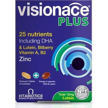Vitabiotics Visionace Plus Multivitamin Supplement for Adults - Supports Eye Health, Immune Function, and Overall Wellbeing Vitabiotics Visionace Plus Multivitamin Supplement multivitamin supplement, vitamins and minerals, lutein, omega-3 fatty acids, dietary supplement for adults, eye health support, immune function support, heart health, cognitive function, health and wellbeing, vitamin A, vitamin C, vitamin D, vitamin E, B-complex vitamins, zinc, iron, magnesium, selenium