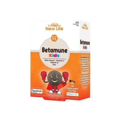 New Life Betamune Kids Chewable Immune System Supplement for Children - Boosts Immunity with Beta Glukan, Vitamin C & Zinc - image 4
