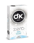 Okey Zero Aqua Ultra-Thin Lubricated Condoms 10-Pack