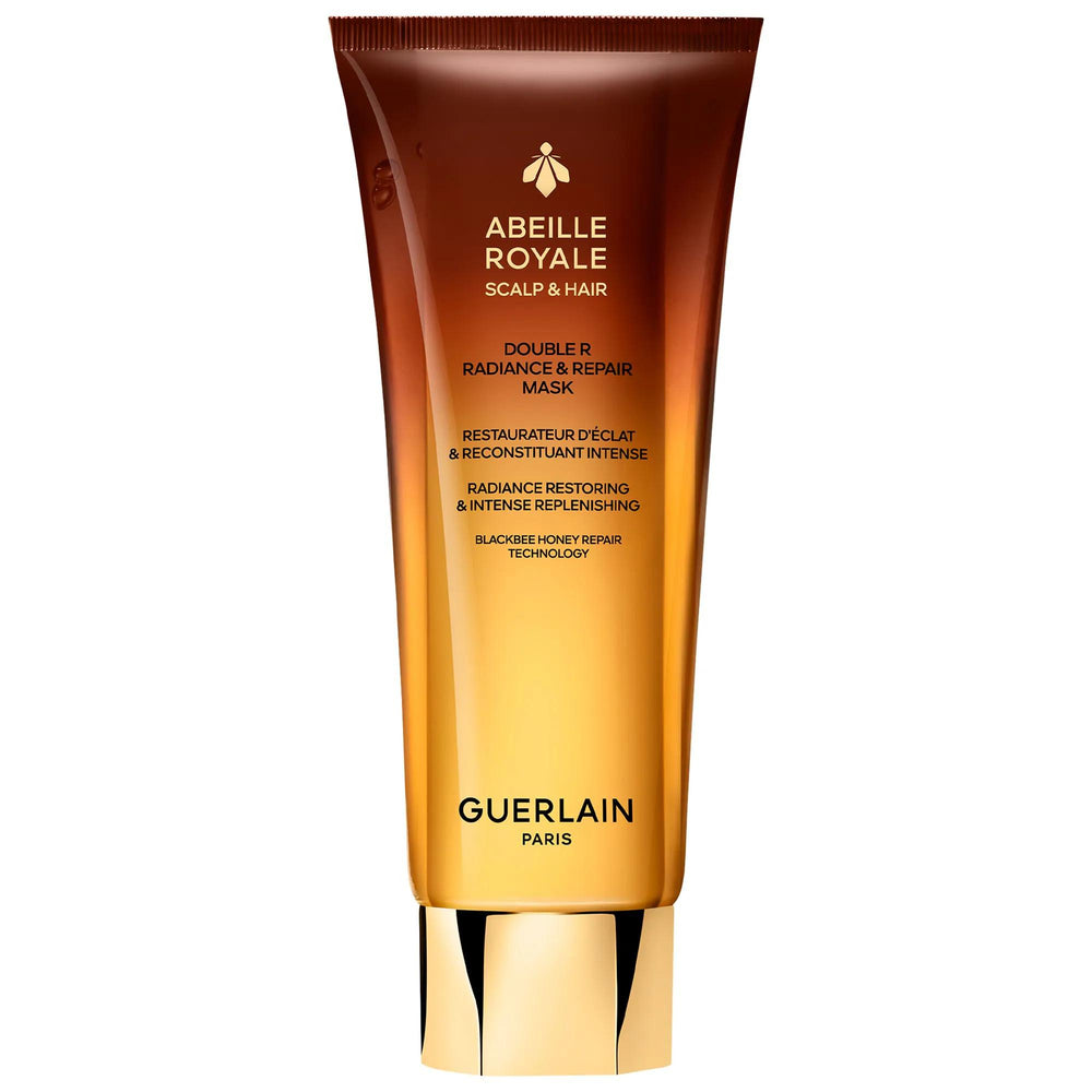 Guerlain Abeille Royale: Radiance & Repair Honey Hair Mask - Revitalize, Strengthen & Shine for Damaged Hair Guerlain Honey Hair Mask: Radiance & Repair - Revitalize & Shine hair mask, radiance and repair mask, revitalizing hair mask, honey hair mask, hair strengthening mask, hair color radiance mask, damaged hair repair, shine enhancing hair treatment, hair treatment, hair care, hair repair, damaged hair, dull hair, color-treated hair, strengthening, revitalizing, shine, Blackbee Honey, Phytokeratin, Flora