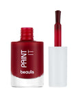 Beaulis Paint It Nail Polish in 312 Red Wine 8ml