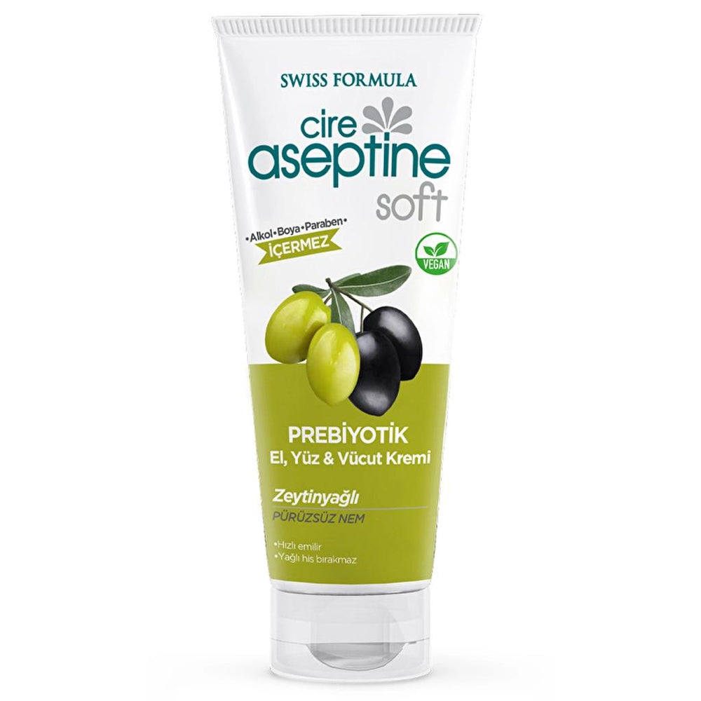 Cire Aseptine Soft Olive Oil Smoothing Prebiotic Cream 75ml