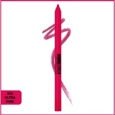 maybelline tattoo liner gel eye pencil ultra pink, maybelline 302 ultra pink eye liner swatch Maybelline Tattoo Liner Gel Eye Pencil - 302 Ultra Pink Maybelline Tattoo Liner - Ultra Pink maybelline, tattoo-liner, gel-eye-pencil, ultra-pink, eye-makeup, makeup-essentials, teenagers, young-adults, waterproof, ai-generated