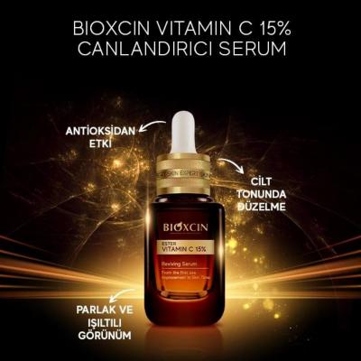 Bioxcin 15% Ester Vitamin C Serum - Revitalizing Skincare for All Skin Types with Niacinamide - view 3