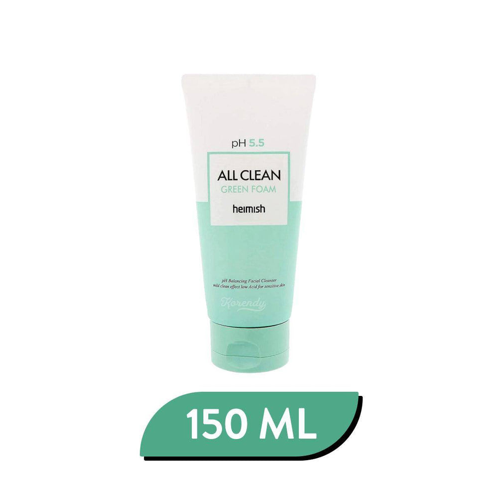 Heimish All Clean Green Foam Gentle pH Balancing Cleanser 150ml