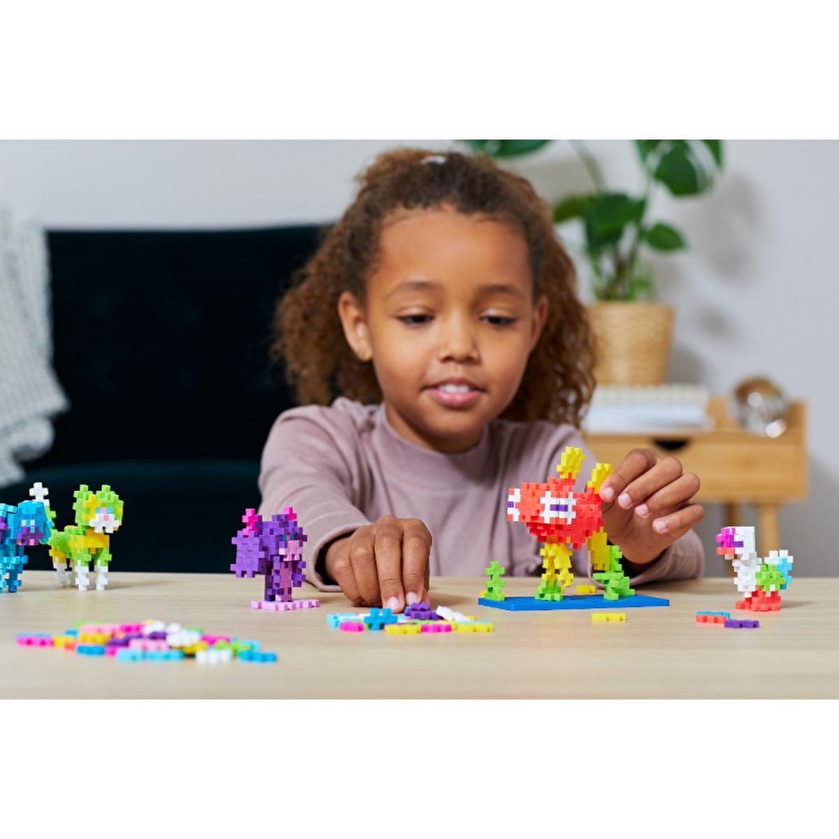 Plus Plus Construction Toy Set for Kids - 275 Piece Pet Theme Educational Building Blocks Plus Plus 275 Piece Construction Toy Set for Kids Construction Toy, Children&#39;s Building Blocks, Educational Toy, Pet Theme Toy, Creativity Enhancing Toy, Kids Building Toys, Learning Through Play, Fine Motor Skills Development, Problem-Solving Toys, Long-lasting Play Value
