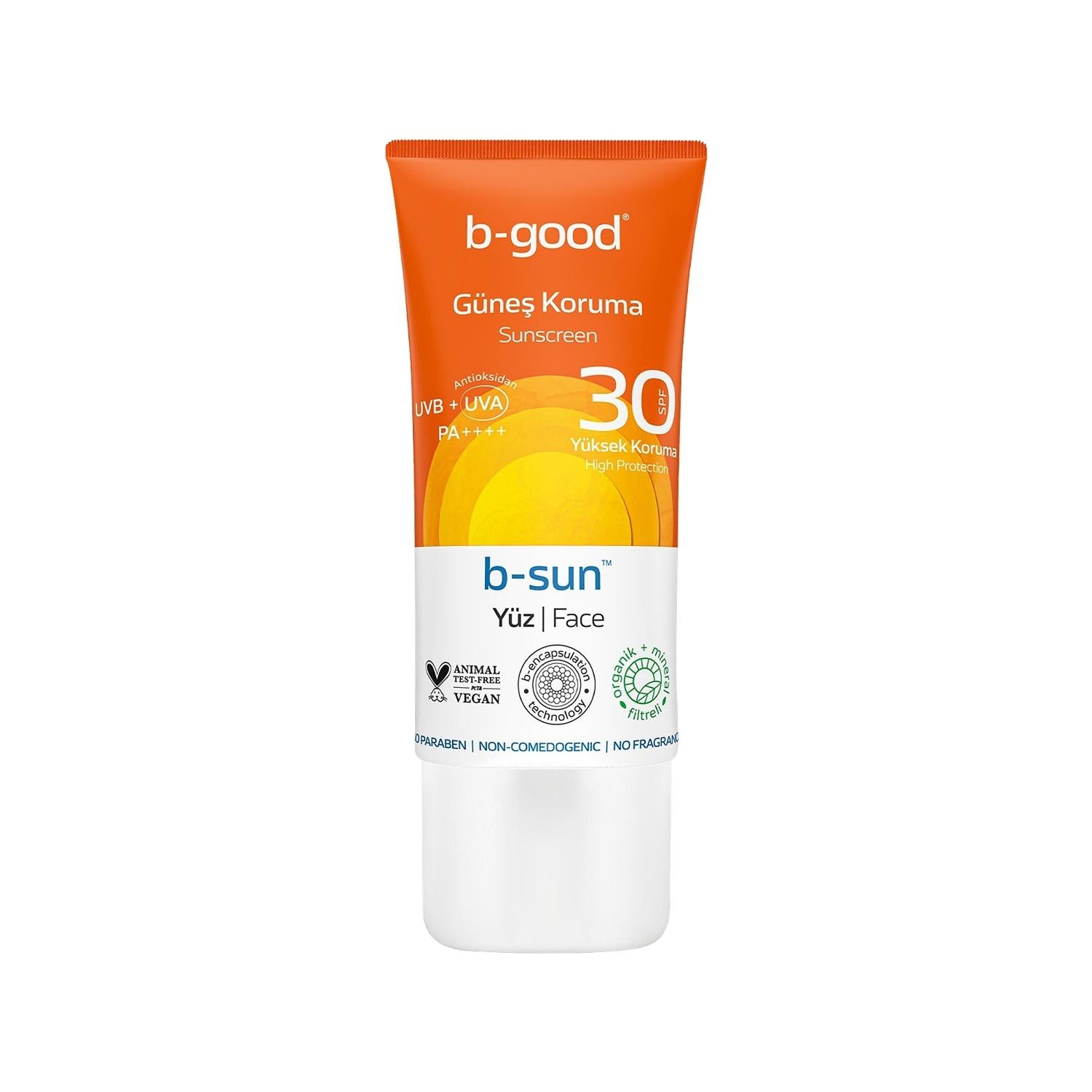 b-good Facial Sunscreen SPF 30 - Protects Against UV Rays, Prevents Premature Aging - 1.69 fl oz b-good Facial Sunscreen SPF 30 - UV Protection Facial Sunscreen, SPF 30 Sunscreen, Sunscreen for Face, Skin Protection, UV Protection, Skincare, Sun Care, Daily Skincare, Travel Skincare, Anti-Aging, Sunburn Prevention