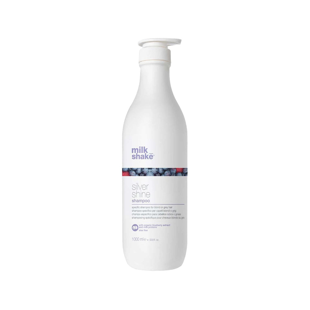 milk_shake Silver Shine Yellow & Grey Hair Toning Shampoo 1000 ml