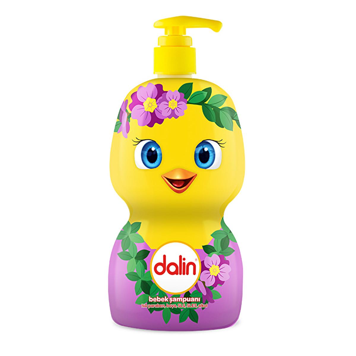 Dalin Gentle Baby Shampoo with Fun Designs - Hypoallergenic & Dermatologically Tested, 16.91 fl oz Dalin Baby Shampoo - Gentle & Fun baby shampoo, hypoallergenic baby care, gentle baby shampoo, dermatologically tested baby products, fun baby bath products, baby bath time, sensitive skin care, pH balanced baby products, water conservation, baby care essentials