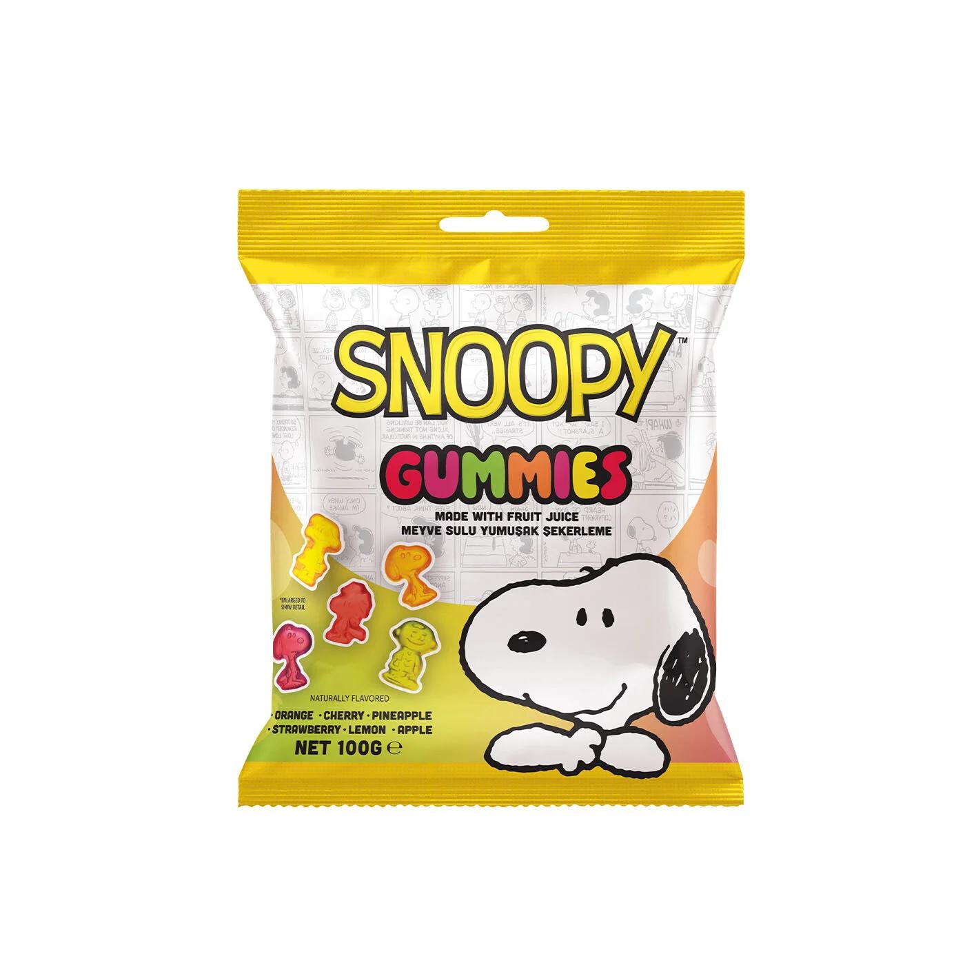 Original Gourmet Snoopy Fruit Juice Soft Gummies 100g