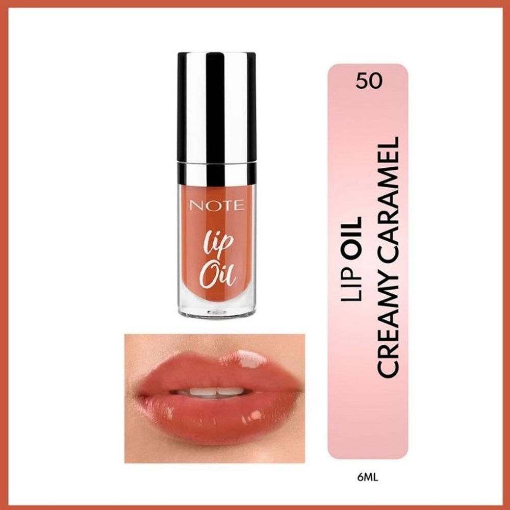 Note Cosme Lip Oil in Creamy Caramel 6ml