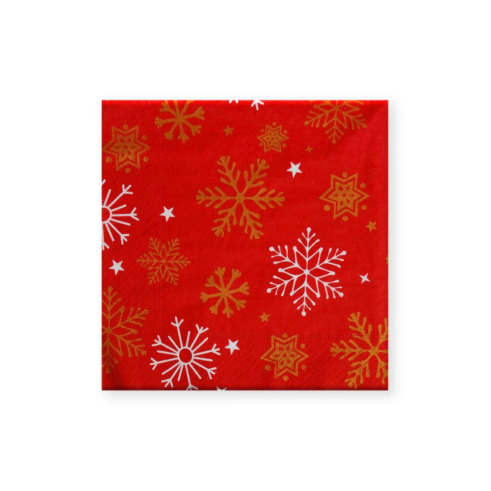 Alouette Star Pattern Holiday Napkins 20-Pack