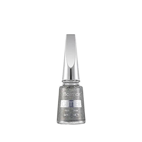 Flormar Glitter Nail Enamel Holographic Silver - Long-Lasting Glitter Nail Polish for Nail Art Designs Flormar Holographic Silver Glitter Nail Enamel - Long-Lasting Flormar Glitter Nail Enamel, Holographic Silver Nail Polish, Long-Lasting Nail Polish, Glitter Nail Polish, Nail Beauty Products, Nail Art Supplies, Cosmetic Products, Beauty Essentials, Nail Care, Glamorous Nail Polish, Dynamic Nail Appearance