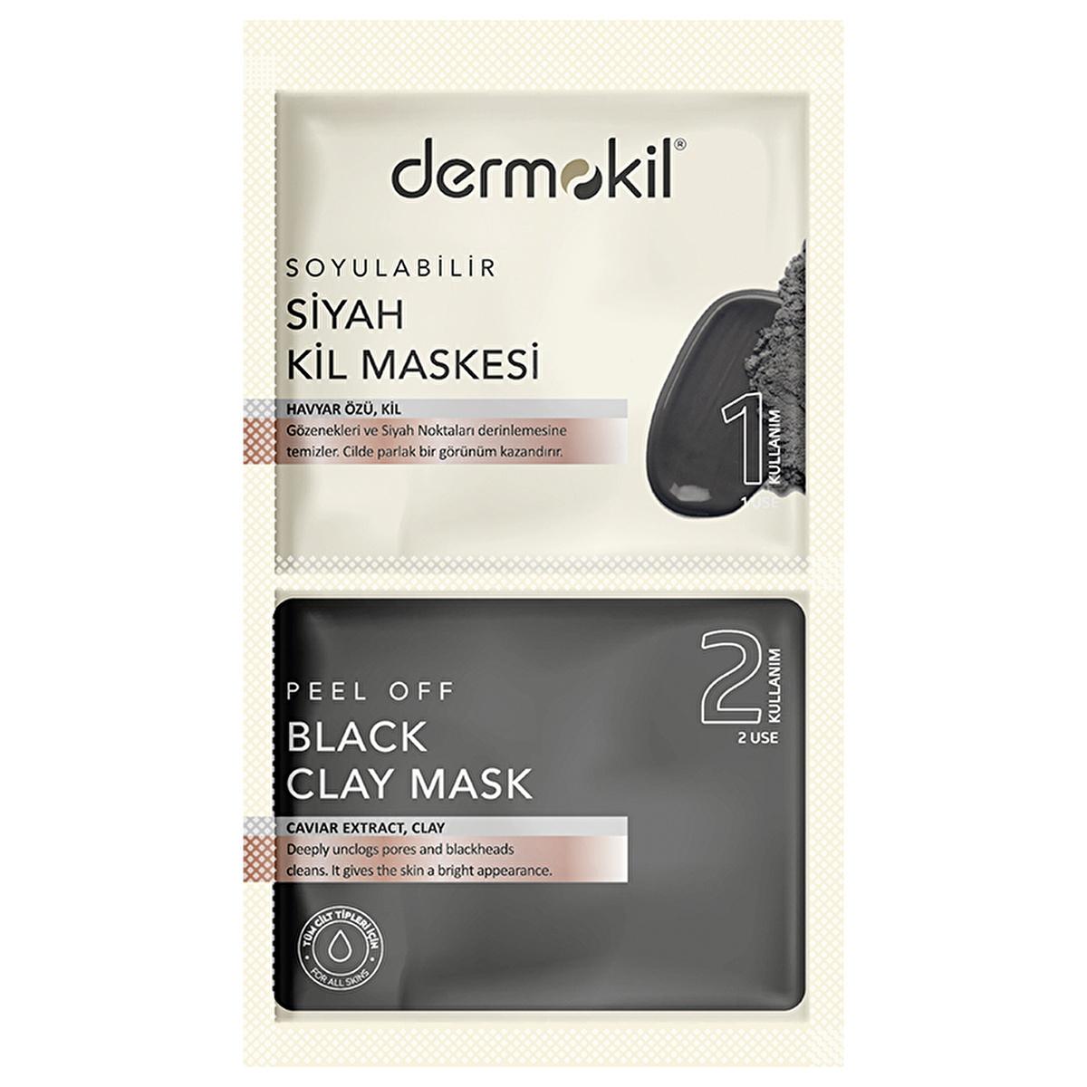 dermokil-black-clay-mask-15ml, skincare-mask-with-visible-results, deep-cleansing-black-clay-mask Dermokil Removable Wonder Black Clay Mask - Deep Cleansing, Anti-Aging Formula for All Skin Types | 0.51 fl. oz. Dermokil Black Clay Mask - Deep Cleanses and Renews Skin dermokil, black-clay-mask, skincare, beauty, anti-aging, cleansing-mask, face-mask, oil-control, pore-cleansing, ai-generated