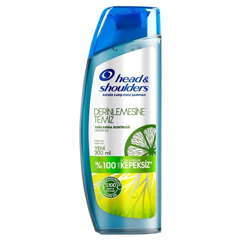 Head & Shoulders Deep Clean Oil Control Lemon Shampoo 300ml