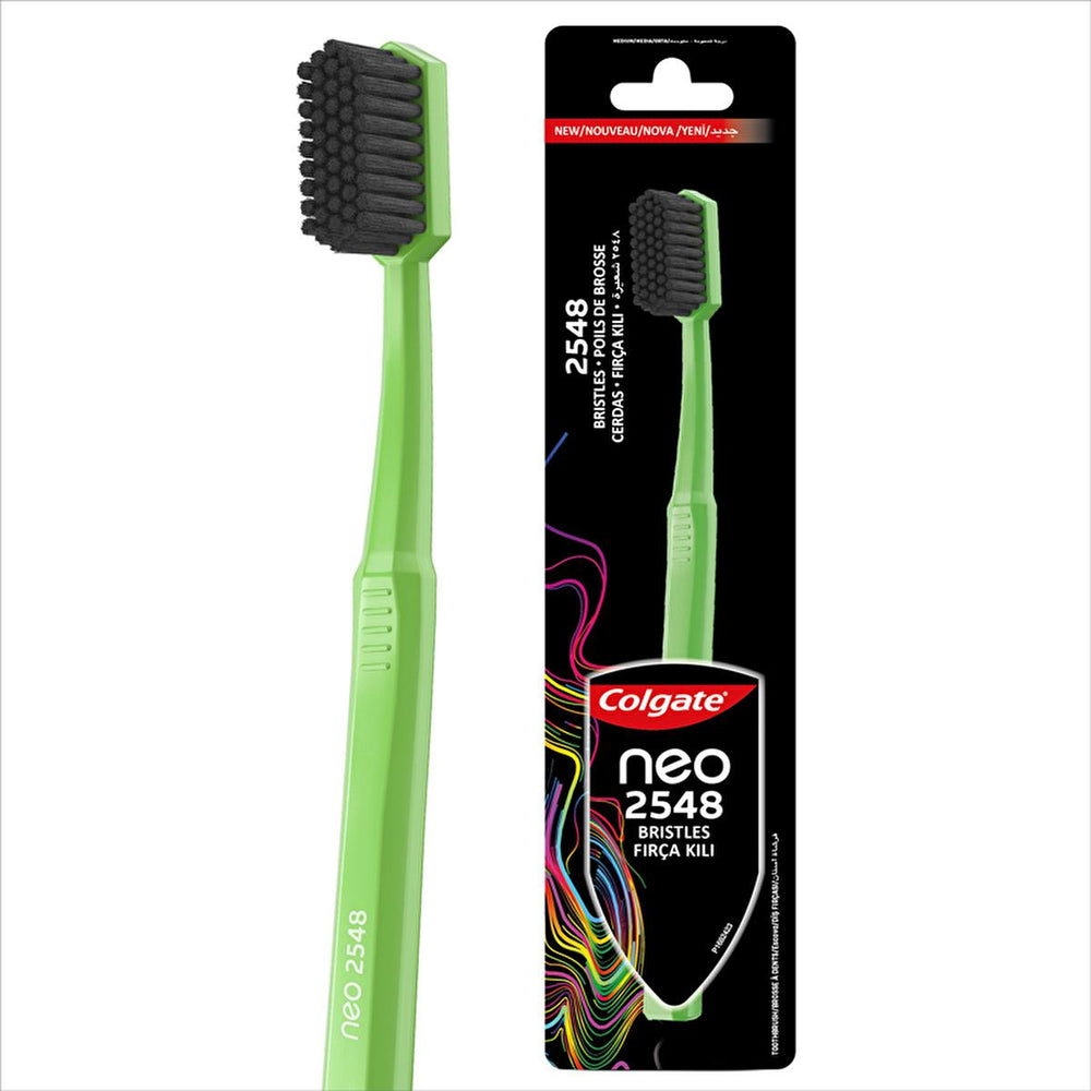 Colgate Colgate Neo Toothbrush - Manual Toothbrush with Dense 2546 Bristles, Medium Hardness, 6 Color Options - view 5