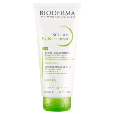 Bioderma Sebium Hydra Cleanser - Gentle Facial Cleanser for Acne-Prone Skin, Moisturizing & Non-Irritating - Cleanser