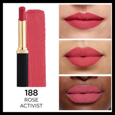 Loreal Paris Color Riche Intense Volume Matte Lipstick - Rose Activist (188) - Moisturizing & Volumizing Matte Finish Loreal Paris Color Riche Matte Lipstick - Rose Activist (188) Loreal Paris Color Riche, Matte Lipstick, Rose Activist, Hyaluronic Acid Lipstick, Moisturizing Lip Color, Cosmetics, Lip Care, Beauty Products, Makeup, Long Lasting Lipstick, Volumizing Lipstick, Matte Finish Lipstick, Rose Lipstick, Lipstick Gift, Makeup Essentials
