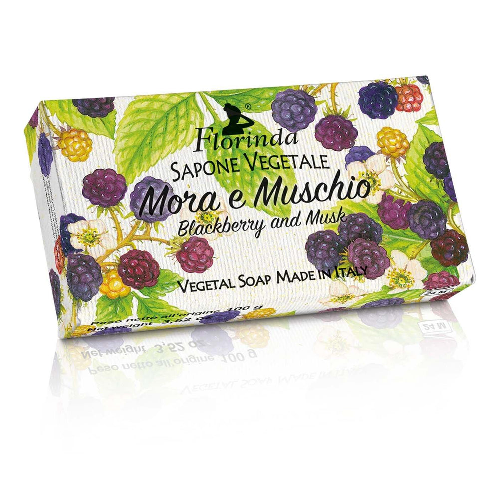 Florinda Blackberry & Musk Vegetable Soap 100g