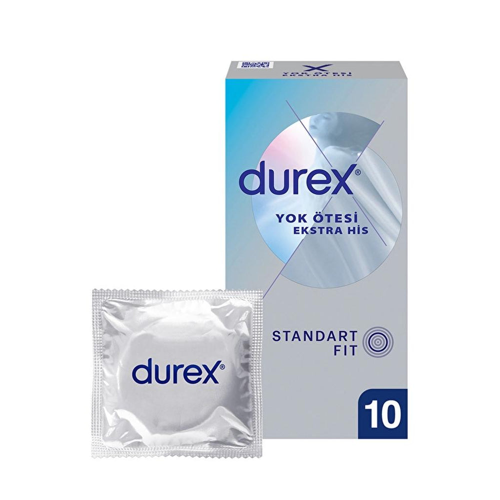 Durex Invisible Extra Sensitive Condoms 10-Pack