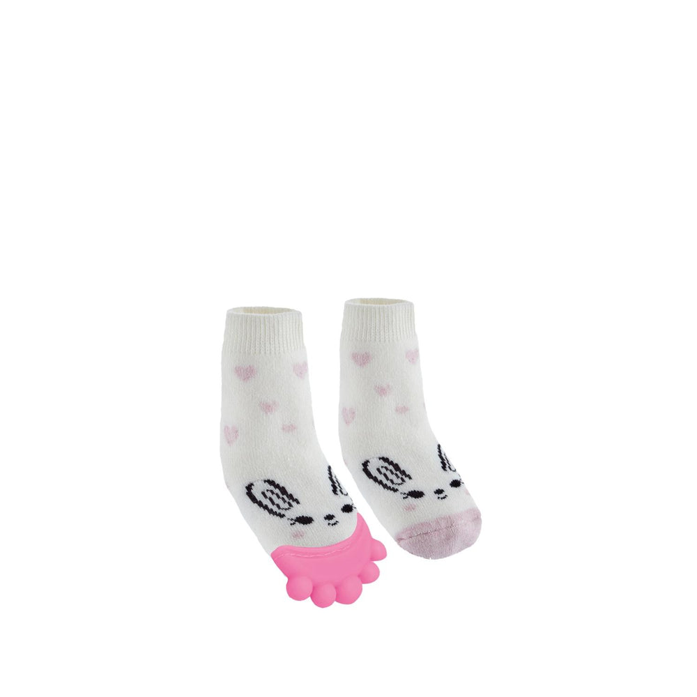 Babyjem Baby Towel Socks with Teething Relief - Soft, Comfortable, Pink, 6-12 Months Baby Towel Socks with Teething Relief - Soft & Comfortable Baby Towel Socks, Teething Relief for Babies, Soft Baby Clothing, Comfortable Infant Socks, Baby Teething Socks, Pink Baby Socks, 6-12 Months Baby Clothing, Teething Relief Socks, Baby Comfort Socks, Baby Footwear, Infant Teething Relief, Newborn Baby Essentials