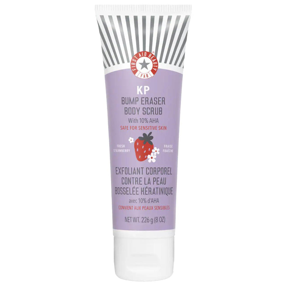 KP Bump Eraser Body Scrub with 10% AHA - Vegan, Cruelty-Free & Gluten-Free Exfoliant for Keratosis Pilaris, Dry Skin Relief KP Bump Eraser Body Scrub - 10% AHA Exfoliant for KP & Dry Skin body scrub, Keratosis Pilaris treatment, exfoliant for dry skin, AHA body scrub, vegan body care, gluten-free skincare, cruelty-free body products, dry skin relief, skin smoothing, vegan skincare, cruelty-free skincare, gluten-free body care