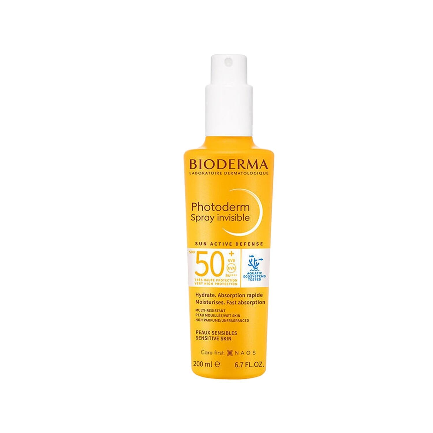 Bioderma Photoderm SPF50+ Sunscreen Spray - High Protection Sun Care for Outdoor Activities Bioderma Photoderm SPF50+ Sunscreen Spray - Buy Now! sunscreen spray, spf50+, bioderma photoderm, sun protection spray, dermatologically tested sunscreen, outdoor protection, family sun care, skin protection, sunburn prevention, UV protection, skincare, dermatologist recommended, sun care products