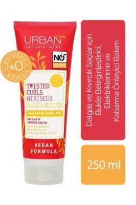 Urban Care Curly Hair Shampoo with Hibiscus & Shea Butter - Moisturizing, Sulfate-Free, 8.45 fl oz - Shampoo