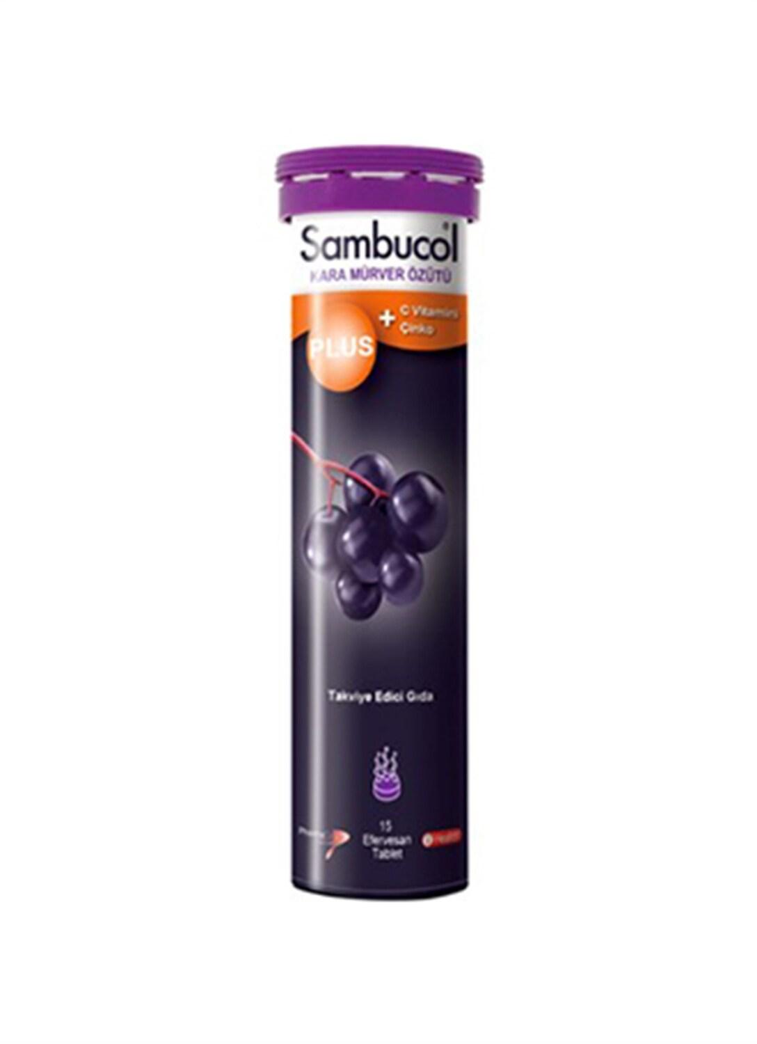 Sambucol Effervescent Vitamin C Supplement with Black Elderberry - Natural Immune Booster for Cold &amp; Flu Relief - image 2