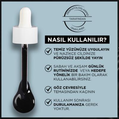 Garnier Face Serum - AHA BHA Charcoal Serum with Niacinamide for Acne Treatment and Skin Imperfections - image 4