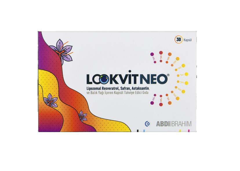 Lookvitneo Dietary Supplement with Resveratrol, Saffron, Astaxanthin & Fish Oil - 30 Capsules - view 2