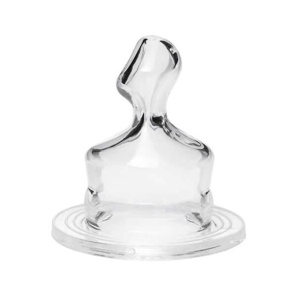 Bambino Silicone Baby Bottle Nipple for 18 Months+ - Soft, Durable & Promotes Oral Development - Baby Care