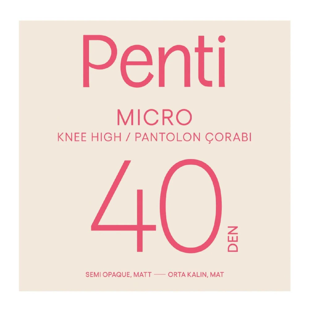 Penti Micro 40 Denier Ankle High Socks 1 Pair