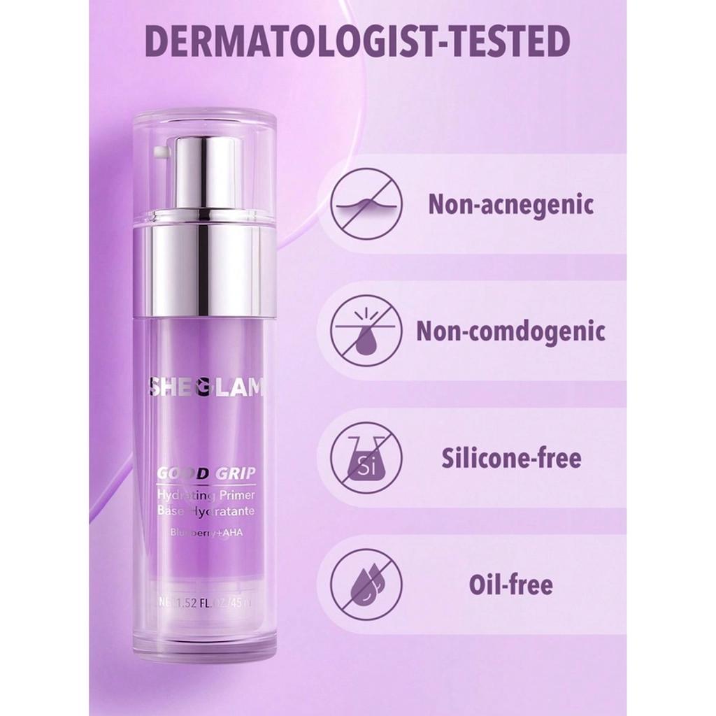 Sheglam Good Grip Blueberry Primer for Makeup Wear 45ml