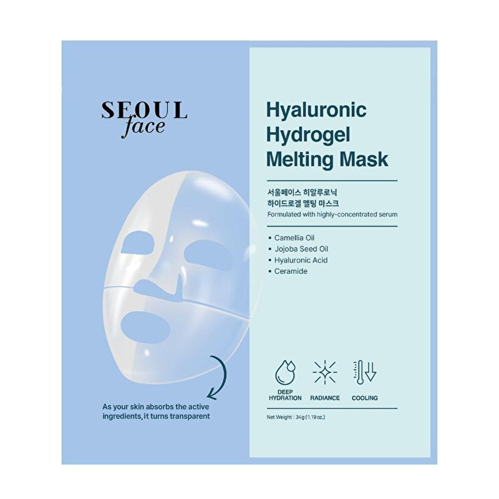 Dermal Korea Hyaluronic Hydrogel Face Mask - Intense Hydration & Nourishment for Dry Skin - view 3