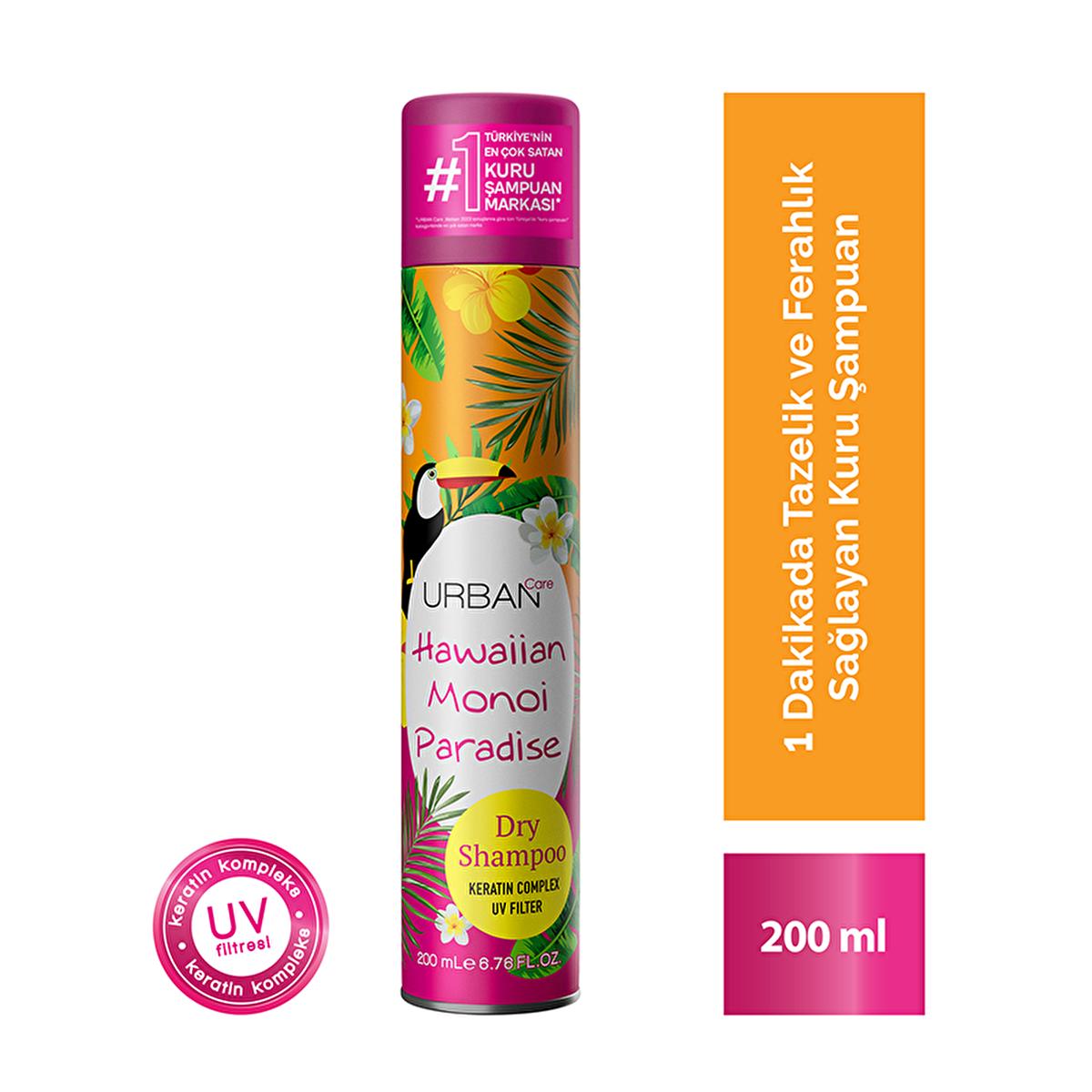 Urban Care Dry Shampoo with Monoi & Ylang Ylang - 200ml, Volumizing & Refreshing Spray for Oily Hair Urban Care Dry Shampoo - Refresh & Volume dry shampoo, urban care dry shampoo, monoi ylang ylang shampoo, volumizing dry shampoo, quick hair refresh, oily hair solution, hair care, beauty products, convenience hair care, luxurious fragrance, spray shampoo