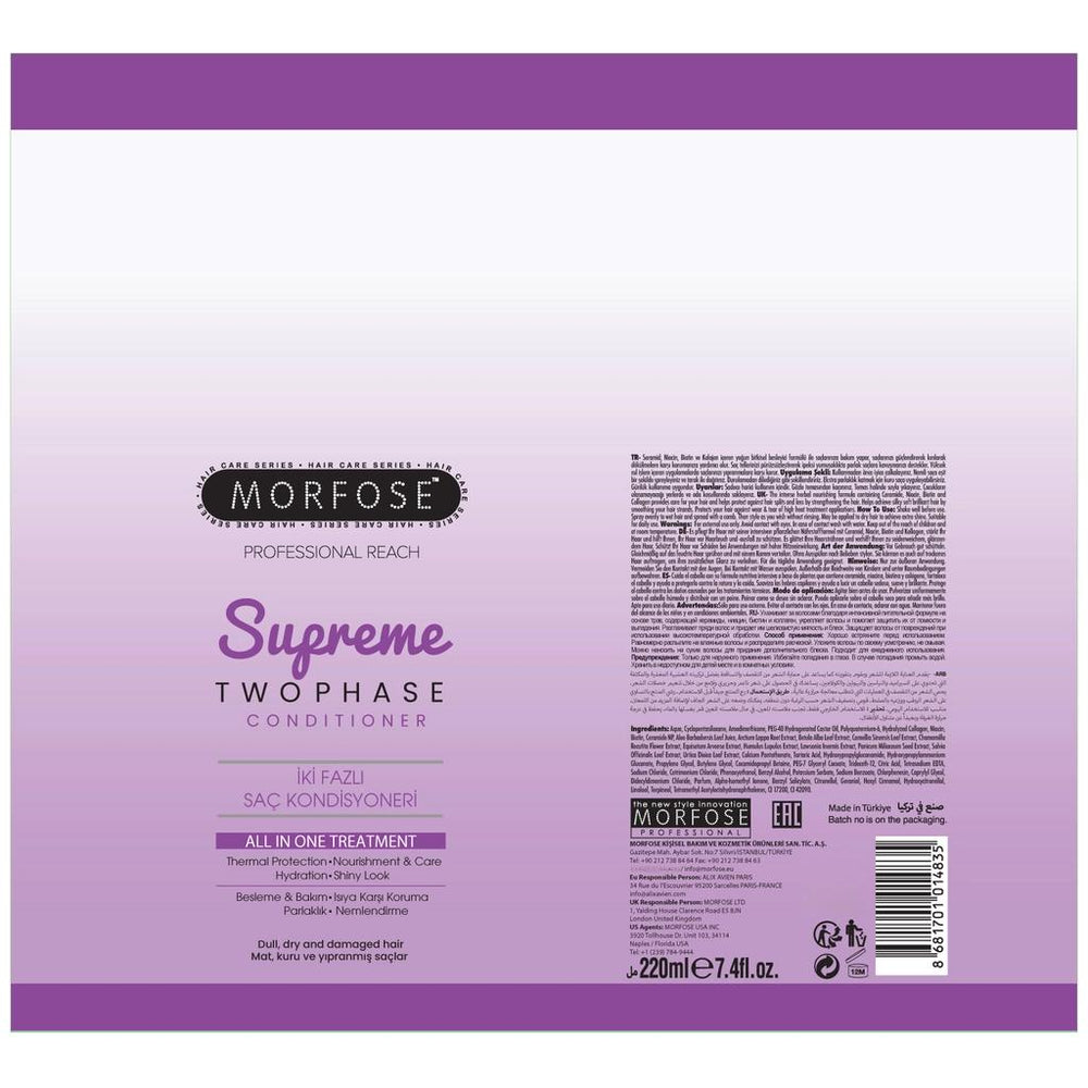 Morfose Supreme Dual Phase Hair Conditioner Spray 220 ml