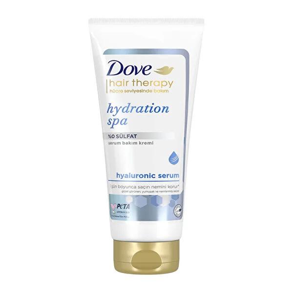 Dove Hair Therapy Hydration Spa Sulfate-Free Hair Cream - Moisturizing, Hyaluronic Serum, 5.75 fl oz Dove Hair Therapy Hydration Spa - Sulfate-Free Moisturizing Hair Cream Sulfate-free hair care, Hyaluronic serum hair treatment, Hair hydration, Moisturizing hair cream, Dove hair therapy, Hair care products, Hydrating hair cream, Sulfate-free hair cream, Hair moisturizer, Dove hair products