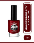 Golden Rose City Color Nail Lacquer 49 Glossy Polish