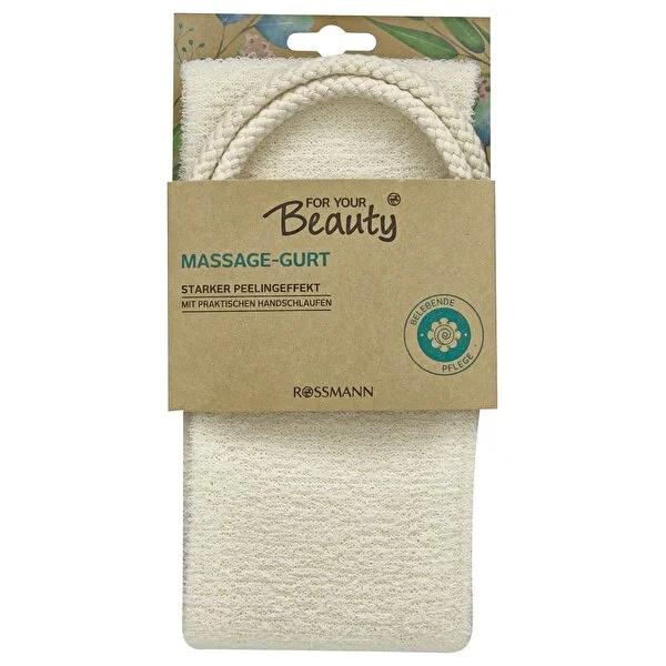 For Your Beauty Exfoliating Massage Belt - Spa-like Exfoliation & Massage Experience at Home Exfoliating Massage Belt for Smooth Skin | For Your Beauty exfoliating massage belt, body exfoliator, skin care tool, back exfoliation, spa at home, skincare routine, smooth skin, spa experience, exfoliation, massage belt, skincare, beauty tools, self-care, personal grooming, healthy skin