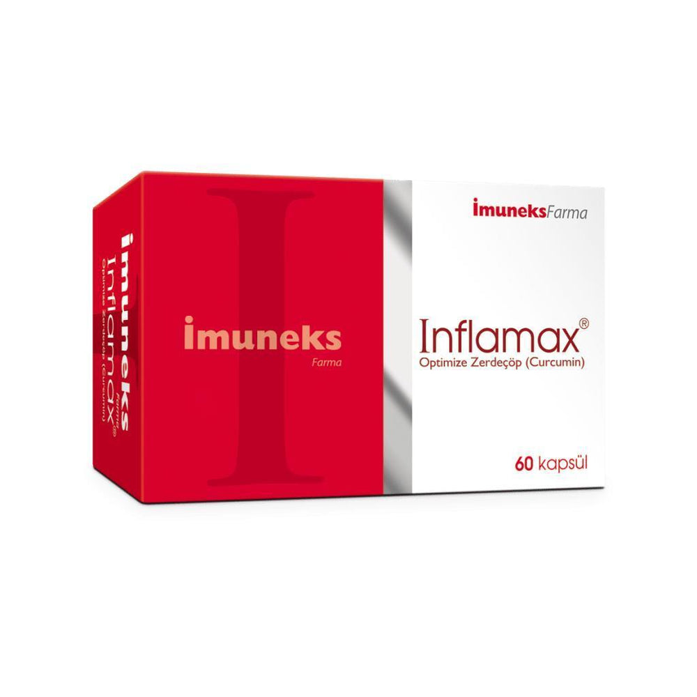 İmuneks Farma Inflamax 60 Capsules - Curcumin Supplement for Anti-Inflammatory Support - image 2