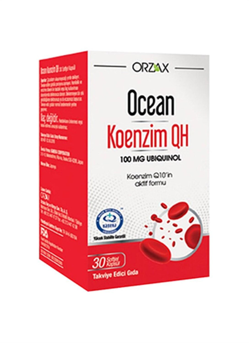 Ocean Nutrition Coenzyme Q10 Supplement - 100mg Ubiquinol, Antioxidant Support for Heart Health & - Vitamin & Supplement
