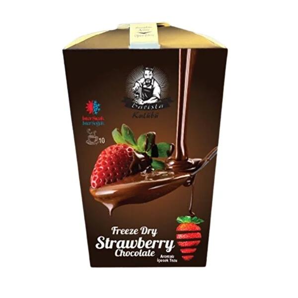 Barista Kulübü Strawberry Instant Hot Chocolate Mix 200g - Gourmet Hot Chocolate Barista Kulübü Strawberry Hot Chocolate Mix strawberry hot chocolate, instant hot chocolate mix, gourmet hot chocolate, specialty beverage mix, Barista Kulübü, hot chocolate, cold chocolate, strawberry flavor, instant mix, easy preparation, versatile drink, gourmet beverage, specialty hot chocolate