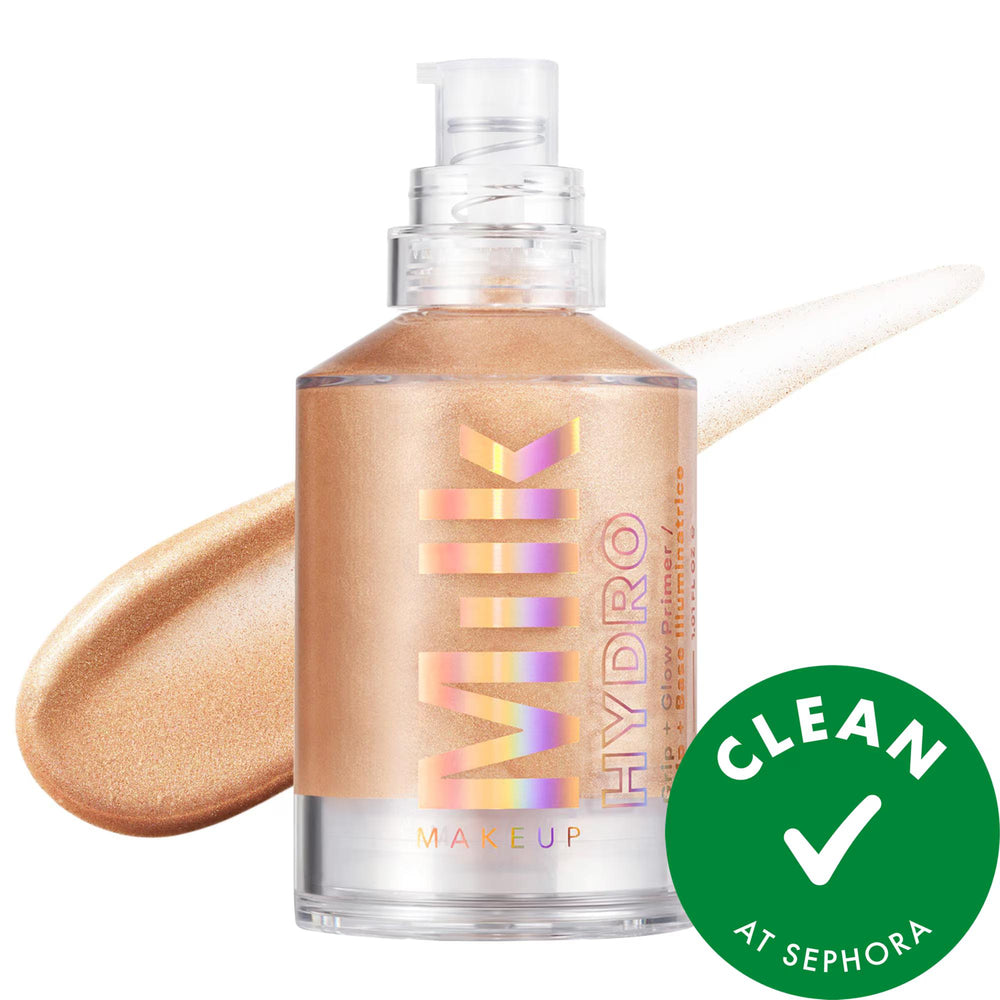 Hydro Grip + Glow Illuminating Primer with Light-Reflecting Pearls - Long-Lasting, Hydrating, Vegan & Cruelty-Free Hydro Grip + Glow Primer - Long-Lasting, Hydrating & Vegan illuminating primer, long-wearing primer, hydrating primer, vegan primer, cruelty-free primer, natural primer, makeup primer, face primer, beauty products, skincare-infused makeup, natural ingredients, vegan beauty, cruelty-free beauty, gluten-free cosmetics