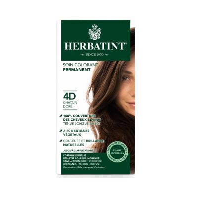 Herbatint 4D Golden Chestnut Hair Dye: Ammonia &amp; Paraben-Free Herbal Color for Sensitive Scalp, Permanent DIY Color - Cruelty-Free - image 4
