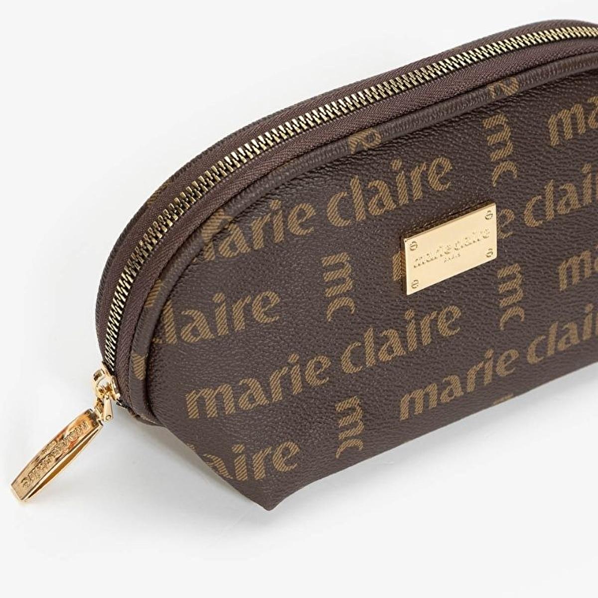 Marie Claire Erin Faux Leather Cosmetic Bag - Designer Makeup Organizer for Women, Large Travel Makeup Storage Bag Marie Claire Cosmetic Bag - Elegant Makeup Organizer Marie Claire, makeup bag, faux leather cosmetic bag, designer cosmetic bag, women's makeup organizer, travel makeup bag, large cosmetic bag, makeup storage bag, cosmetic bag, makeup organizer, women's fashion, beauty accessories, travel accessories, stylish, luxury, elegant, durable, gift for her, organization solution, marie claire relax col
