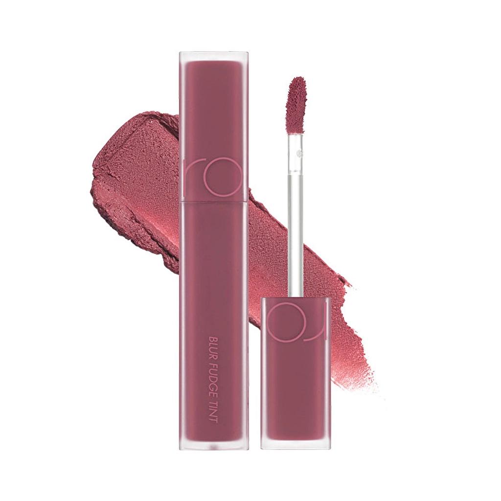 rom&amp;nd Blur Fudge Tint Matte Liquid Lipstick 06 Mauvish 5g