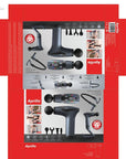 Aprilla AFM-2898 Percussion Massage Gun with 4 Heads