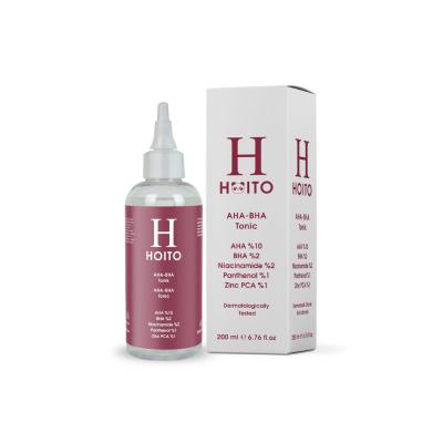 Hoito AHA BHA Tonik 200ml - Exfoliating Toner for Acne-Prone Skin, Brightens & Minimizes Pores Hoito AHA BHA Tonik 200ml - Exfoliate & Brighten Your Skin AHA BHA Toner, Exfoliating Toner, Acne Treatment, Skin Brightening Toner, Pore Minimizing Toner, Glycolic Acid Toner, Lactic Acid Toner, Salicylic Acid Toner, Niacinamide Toner, Glycerin Toner, Skincare for Acne-Prone Skin, Anti-Aging Toner, Skin Hydration, Skincare Routine, Evening Skincare, Facial Toner, Natural Skincare, Organic Skincare, Beauty Product
